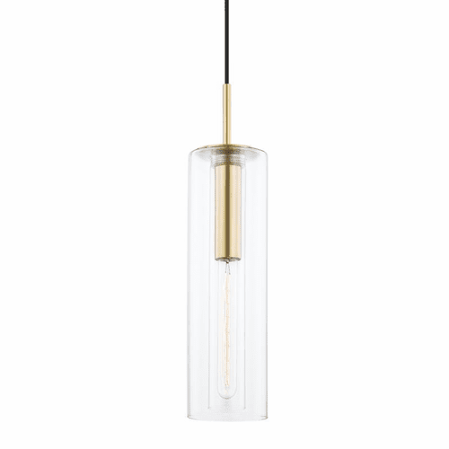 Mitzi Belinda 1 Light Pendant - Aged Brass - H415701B-AGB