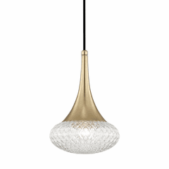 Mitzi Bella 1-LT Pendant - Aged Brass - H114701C-AGB Mitzi Bella 1-LT Pendant - Aged Brass - H114701C-AGB
