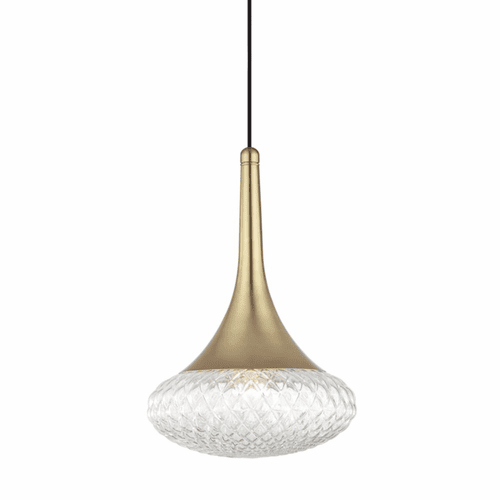 Mitzi Bella 1-LT Pendant - Aged Brass - H114701D-AGB