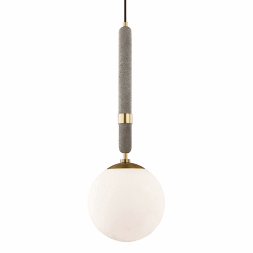 Mitzi Brielle 1-LT Large Pendant - Aged Brass - H289701L-AGB