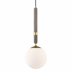 Mitzi Brielle 1-LT Large Pendant - Aged Brass - H289701L-AGB