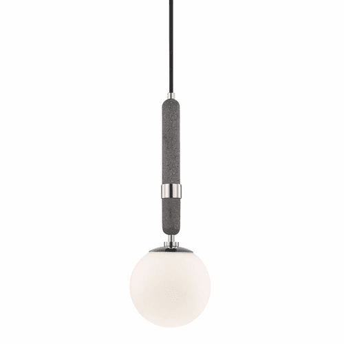 Mitzi Brielle 1-LT Small Pendant - Polished Nickel - H289701S-PN