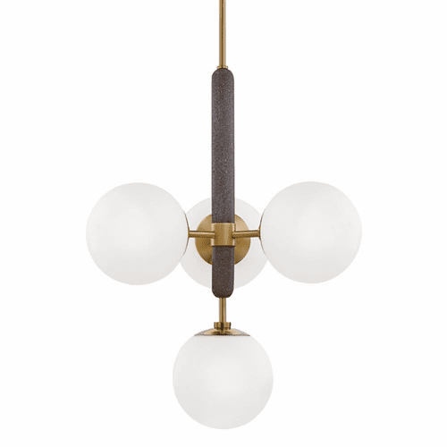 Mitzi Brielle 4-LT Pendant - Aged Brass - H289804-AGB