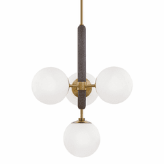 Mitzi Brielle 4-LT Pendant - Aged Brass - H289804-AGB