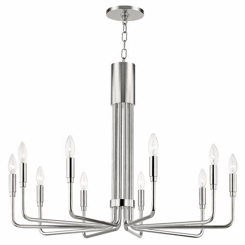 Mitzi Brigitte 10-LT Large Pendant - Polished Nickel - H261810-PN