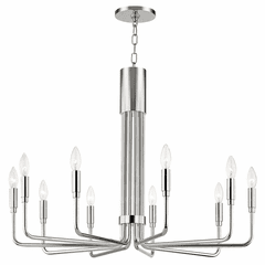 Mitzi Brigitte 10-LT Large Pendant - Polished Nickel - H261810-PN