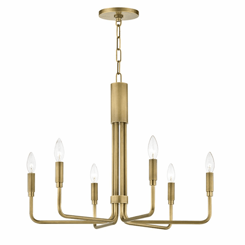 Mitzi Brigitte 6-LT Small Pendant - Aged Brass - H261806-AGB