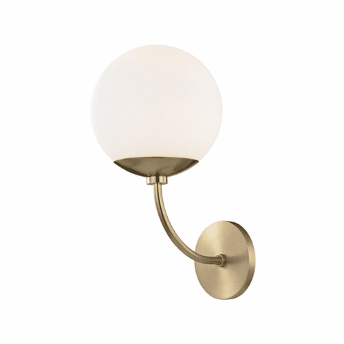 Mitzi Carrie 1-LT Wall Sconce - Aged Brass - H160101-AGB
