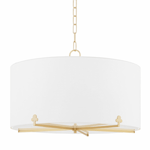 Mitzi Darlene 5 Light Chandelier - Aged Brass - H519805-AGB