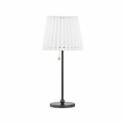 Mitzi Demi 1 Light Floor Lamp - Steel - HL476401-AGB
