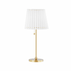 Mitzi Demi 1 Light Table Lamp - Steel - HL476201-SBK
