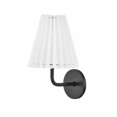 Mitzi Demi 1 Light Wall Sconce - Steel - H476101A-SBK