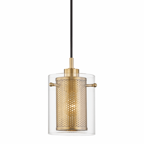 Mitzi Elanor 1-LT Pendant - Aged Brass - H323701-AGB