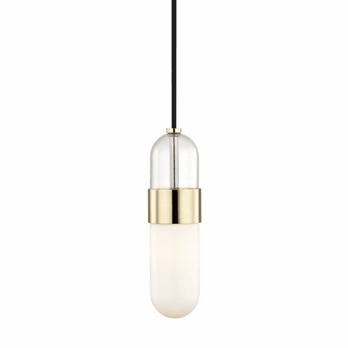 Mitzi Emilia 1-LT Pendant - Polished Brass - H126701-PB