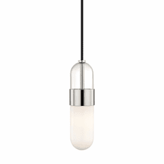 Mitzi Emilia 1-LT Pendant - Polished Nickel - H126701-PN