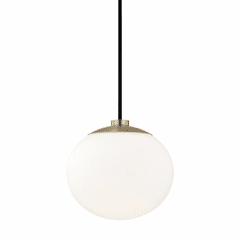 Mitzi Estee 1-LT Pendant - Aged Brass - H134701-AGB Mitzi Estee 1-LT Pendant - Aged Brass - H134701-AGB