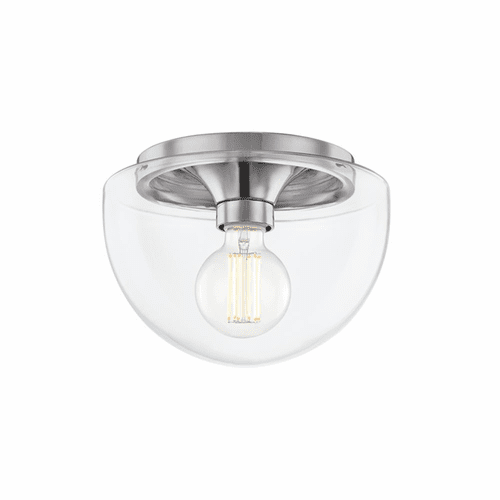 Mitzi Grace 1-LT Small Flush Mount - Polished Nickel - H284501S-PN