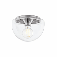 Mitzi Grace 1-LT Small Flush Mount - Polished Nickel - H284501S-PN Mitzi Grace 1-LT Small Flush Mount - Polished Nickel - H284501S-PN