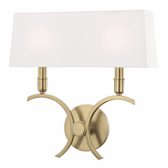 Mitzi Gwen 2-LT Large Wall Sconce - Aged Brass - H212102L-AGB