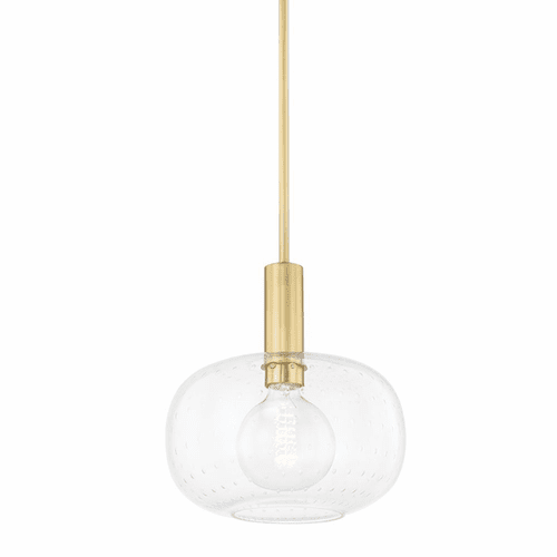 Mitzi Harlow 1-LT Pendant - Aged Brass - H403701-AGB