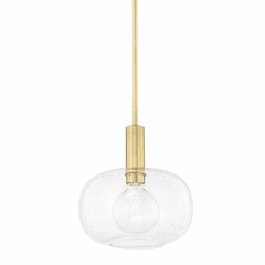 Mitzi Harlow 1-LT Pendant - Aged Brass - H403701-AGB Mitzi Harlow 1-LT Pendant - Aged Brass - H403701-AGB