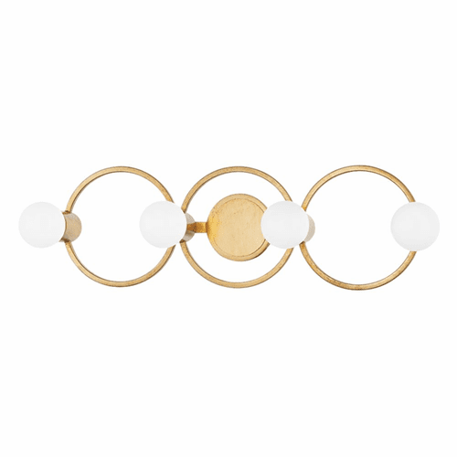 Mitzi Hope 4-LT Bath Bracket - Gold Leaf - H413304-GL