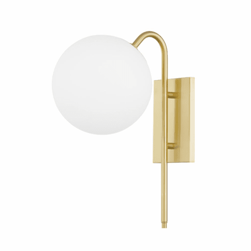 Mitzi Ingrid 1 Light Wall Sconce - Aged Brass - H504101-AGB