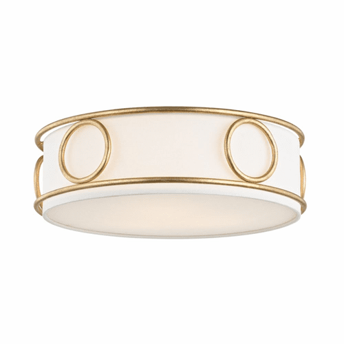 Mitzi Jade 3-LT Flush Mount - Gold Leaf - H236503-GL