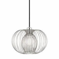 Mitzi Jasmine 1-LT Small Pendant - Polished Nickel - H181701S-PN