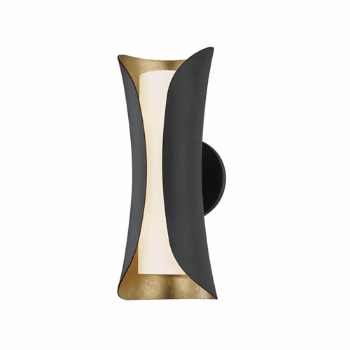 Mitzi Josie 2-LT Wall Sconce - Gold Leaf/Black - H315102-GL/BK