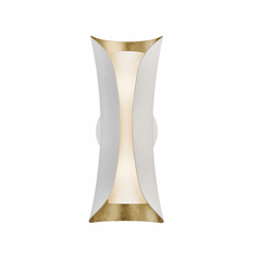 Mitzi Josie 2-LT Wall Sconce - Gold Leaf/White - H315102-GL/WH