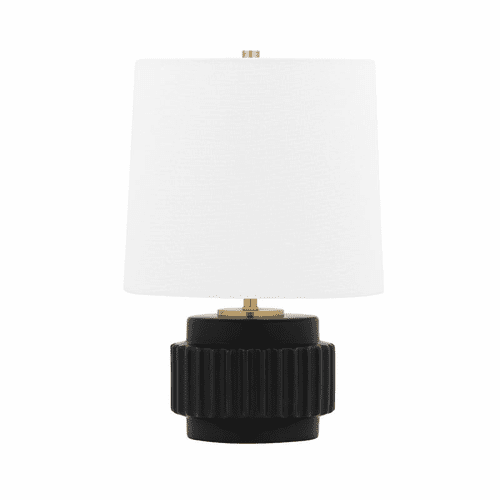Mitzi Kalani 1 Light Table Lamp - Matte Black - HL452201-MB