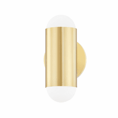 Mitzi Kira 2 Light Wall Sconce - Steel - H484102-AGB/SWH