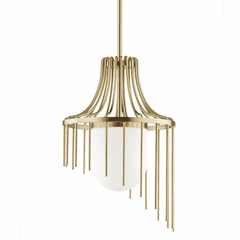 Mitzi Kylie 1-LT Large Pendant - Aged Brass - H266701L-AGB