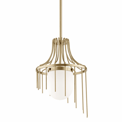 Mitzi Kylie 1-LT Small Pendant - Aged Brass - H266701S-AGB
