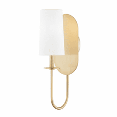 Mitzi Lara 1-LT Wall Sconce - Aged Brass - H395101-AGB