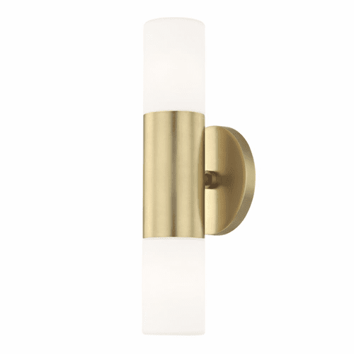 Mitzi Lola 2-LT Wall Sconce - Aged Brass - H196102-AGB