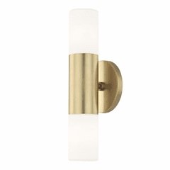 Mitzi Lola 2-LT Wall Sconce - Aged Brass - H196102-AGB