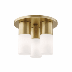 Mitzi Lola 3-LT Flush Mount - Aged Brass - H196503-AGB