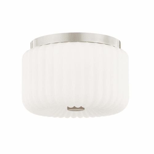 Mitzi Lydia 2-LT Flush Mount - Polished Nickel - H340502-PN