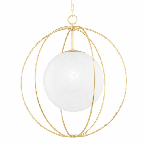 Mitzi Lyla 1 Light Large Pendant - Steel - H500701L-PN