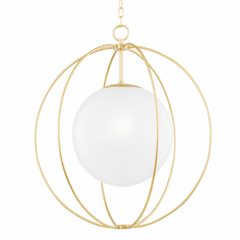 Mitzi Lyla 1 Light Large Pendant - Steel - H500701L-PN
