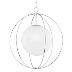 Mitzi Lyla 1 Light Small Pendant - Steel - H500701S-AGB
