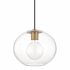 Mitzi Margot 1-LT Large Pendant - Aged Brass - H270701L-AGB Mitzi Margot 1-LT Large Pendant - Aged Brass - H270701L-AGB