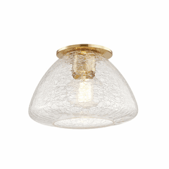 Mitzi Maya 1-LT Small Flush Mount - Aged Brass - H216501S-AGB
