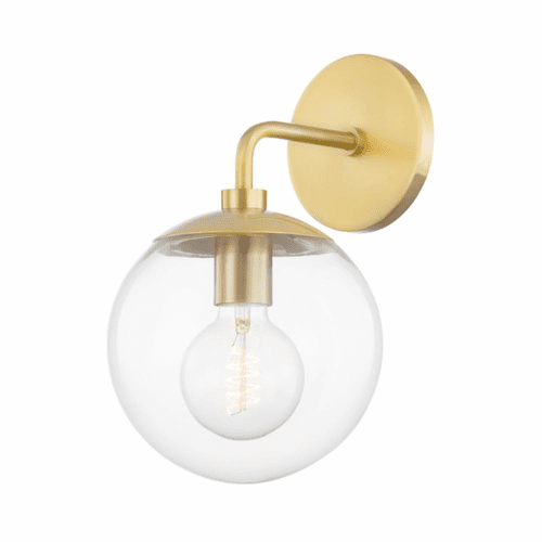 Mitzi Meadow 1 Light Wall Sconce - Aged Brass - H503101-AGB