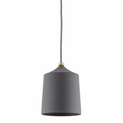 Mitzi Megan 1-LT Pendant - Aged Brass/Matte Black - H339701-AGB/MB
