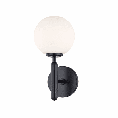Mitzi Mina 1-LT Wall Sconce - Black - H313101-BLK