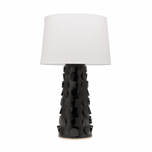 Mitzi Naomi 1-LT Table Lamp - Black/Gold Leaf - HL335201-BLK/GL