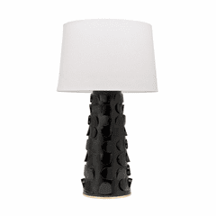 Mitzi Naomi 1-LT Table Lamp - Black/Gold Leaf - HL335201-BLK/GL Mitzi Naomi 1-LT Table Lamp - Black/Gold Leaf - HL335201-BLK/GL